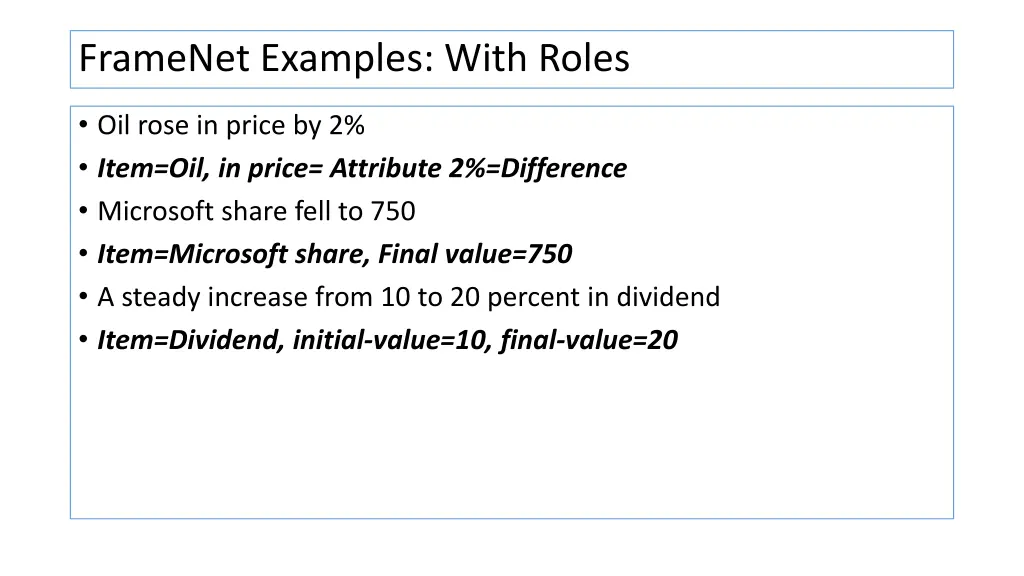 framenet examples with roles