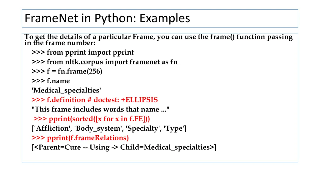 framenet in python examples 1