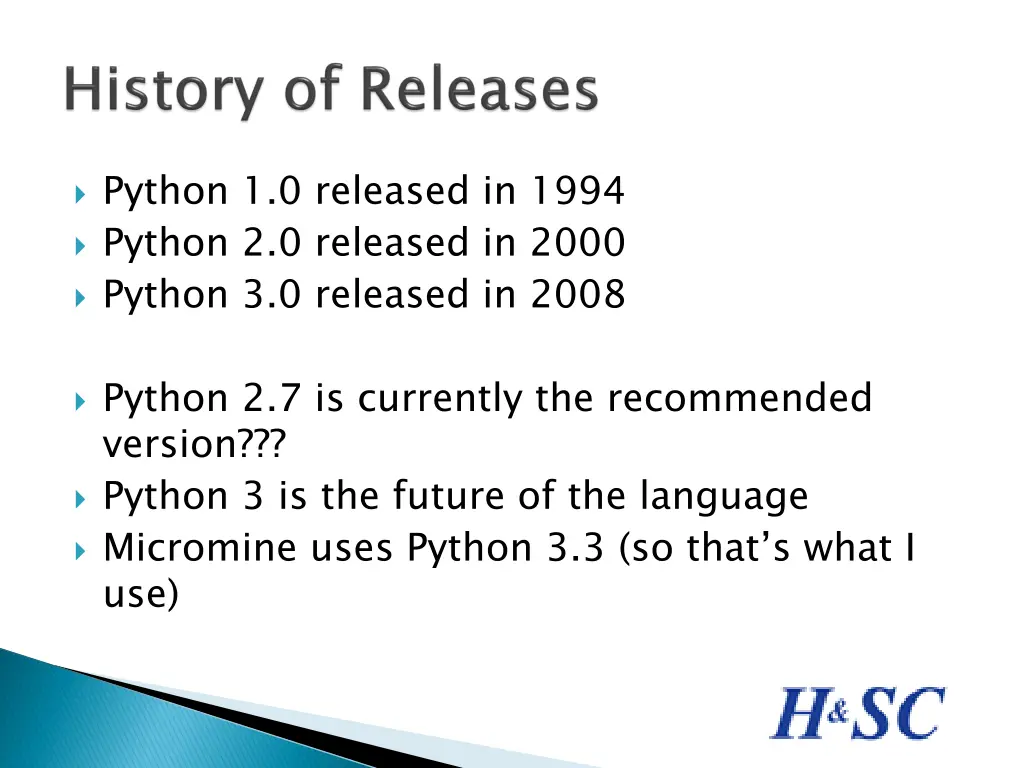 python 1 0 released in 1994 python 2 0 released