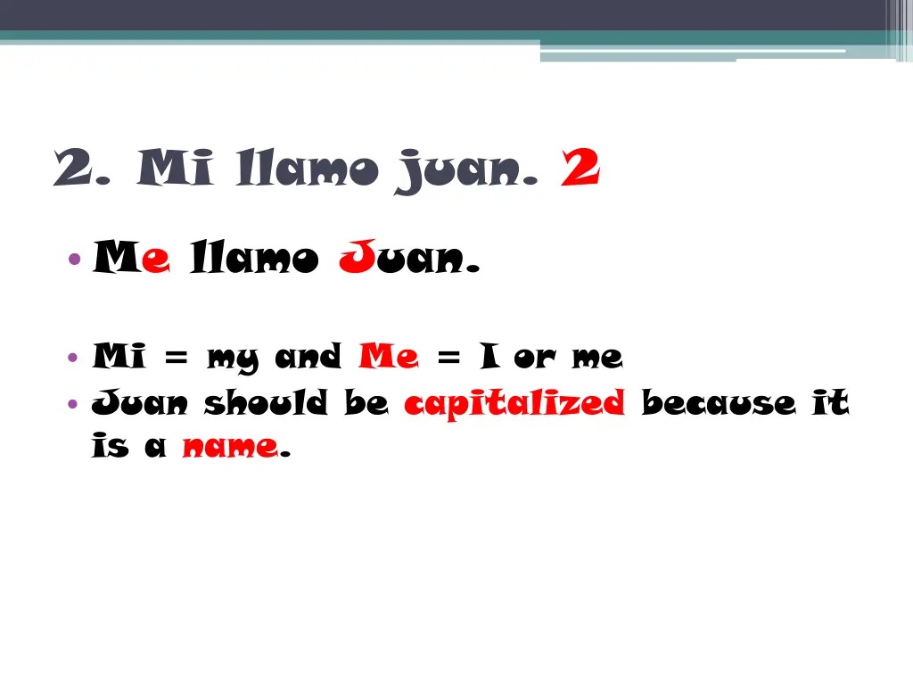 2 mi llamo juan 2