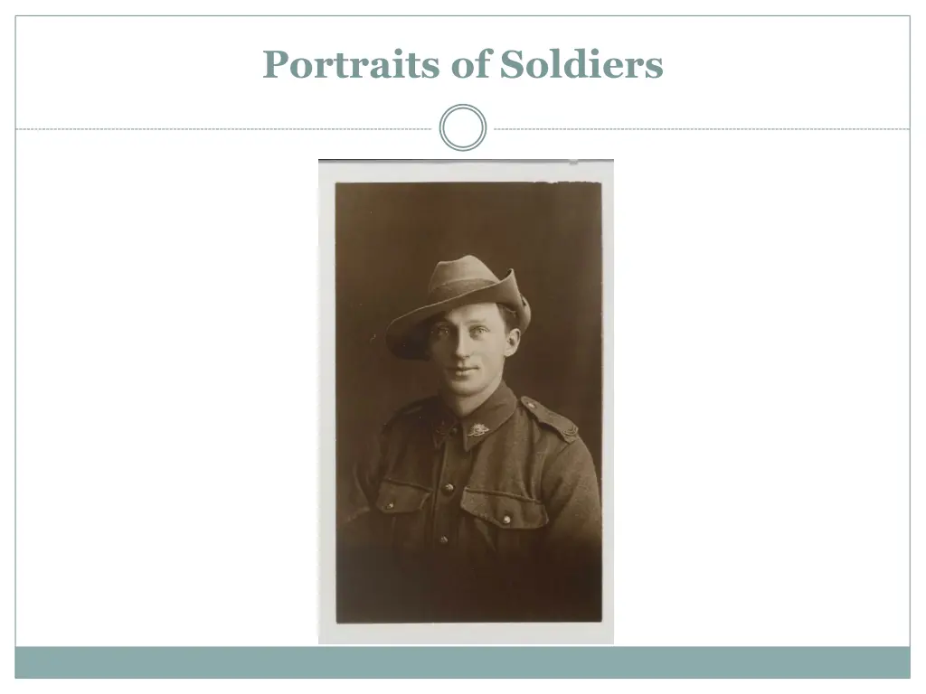 portraits of soldiers 1