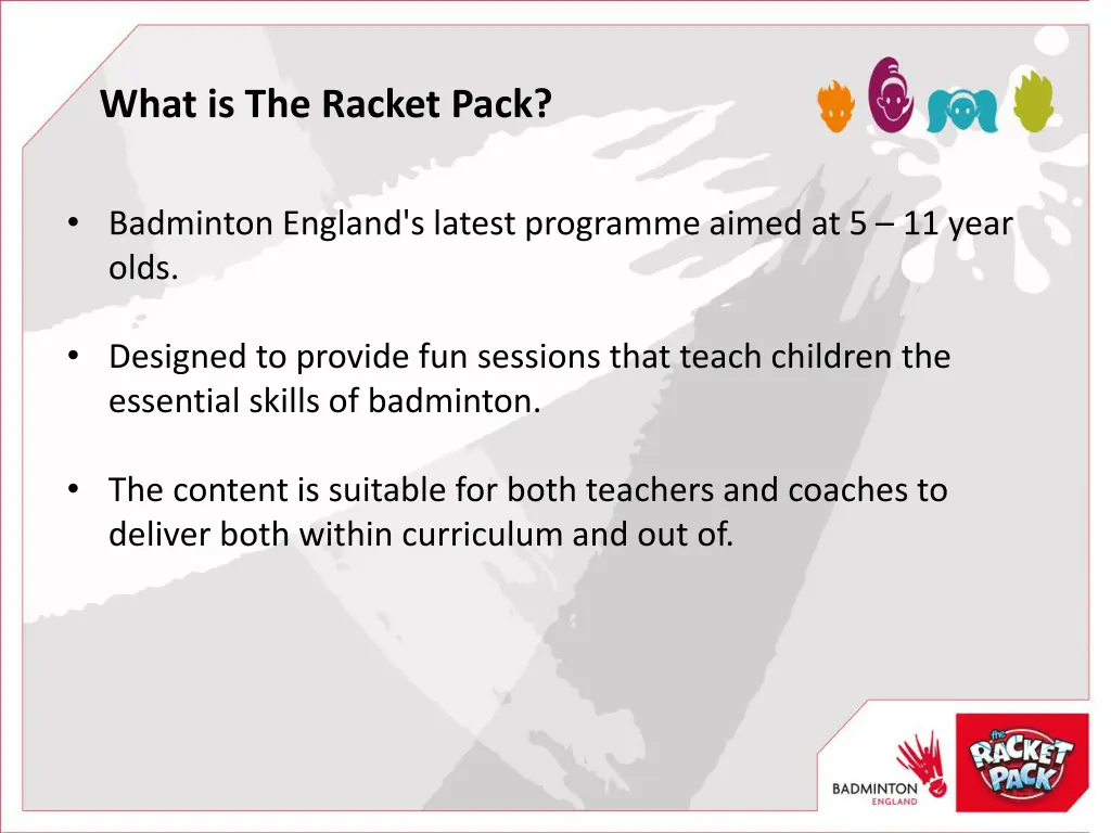 what is the racket pack