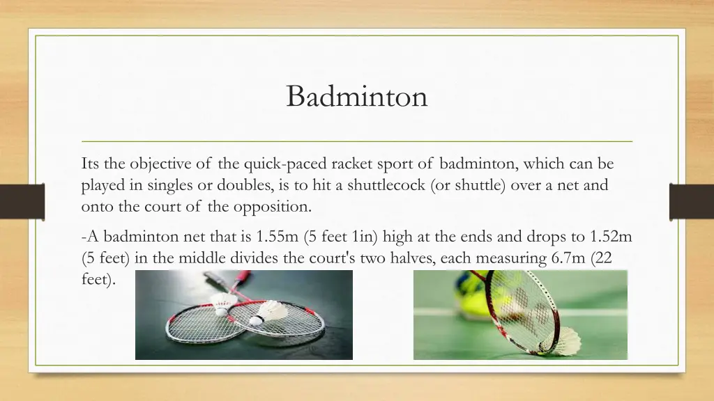 badminton