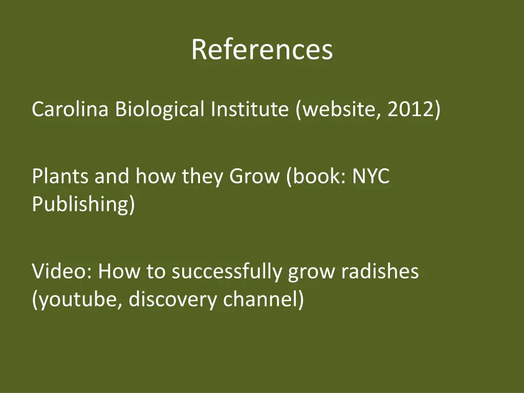 references