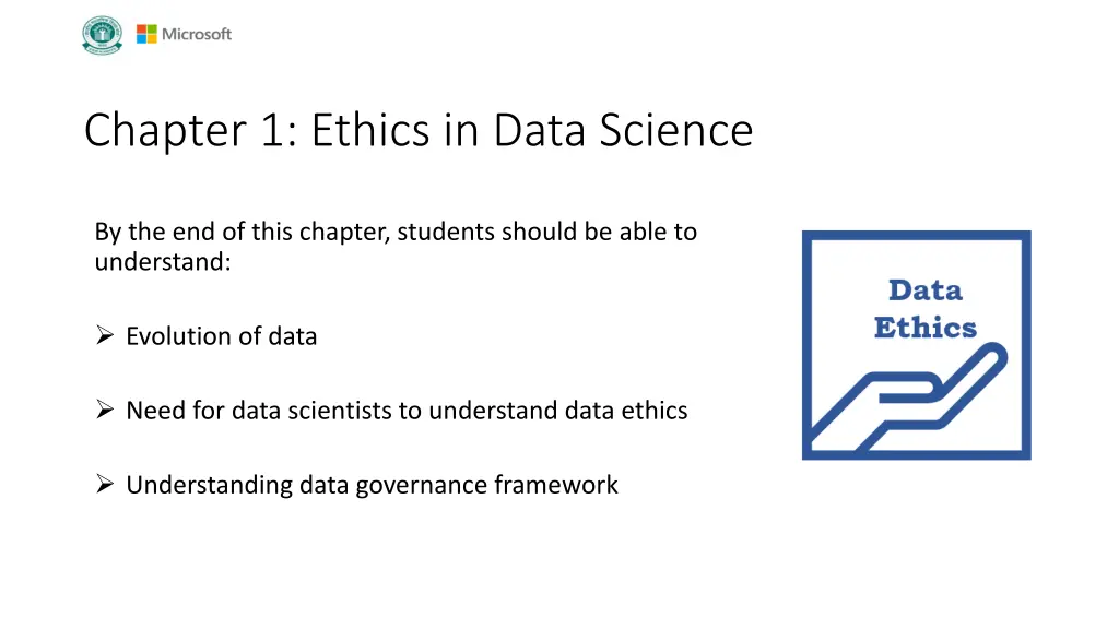 chapter 1 ethics in data science