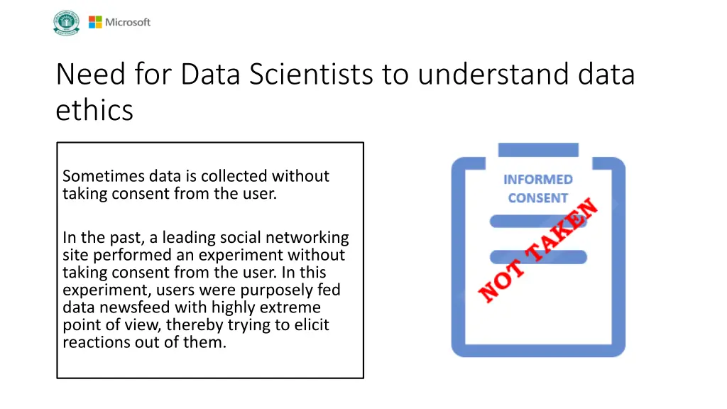 need for data scientists to understand data ethics 1