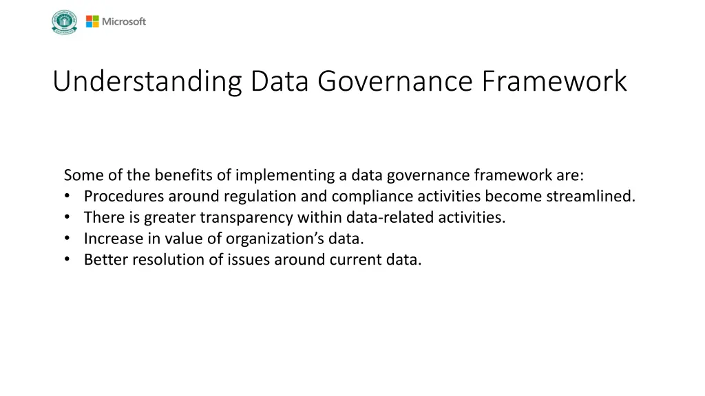 understanding data governance framework 1