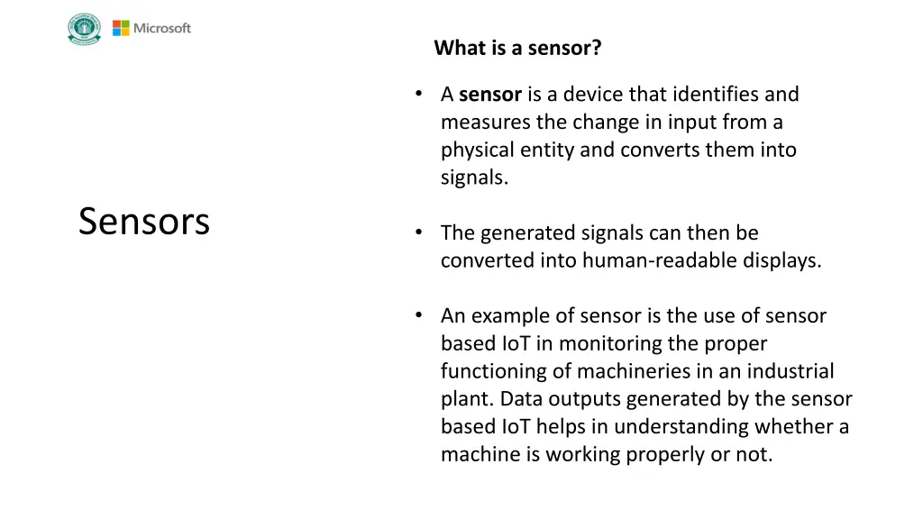 what is a sensor