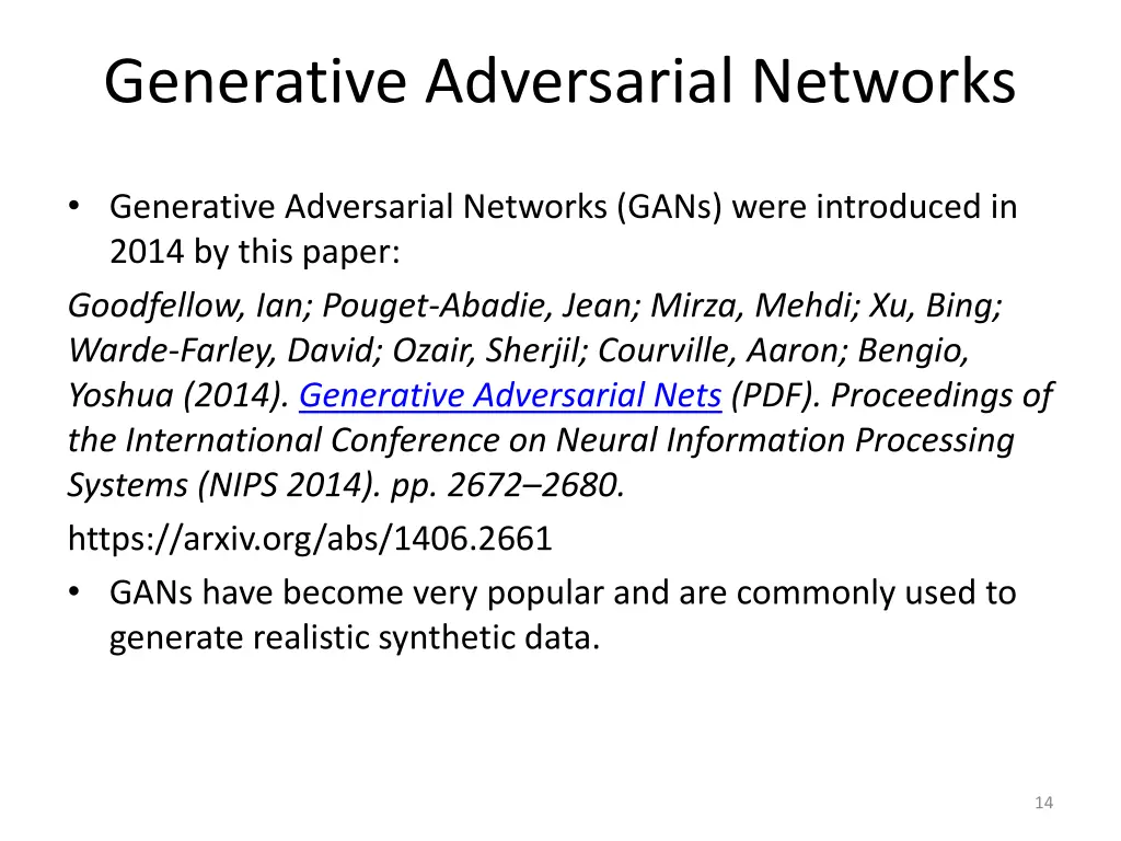 generative adversarial networks 1