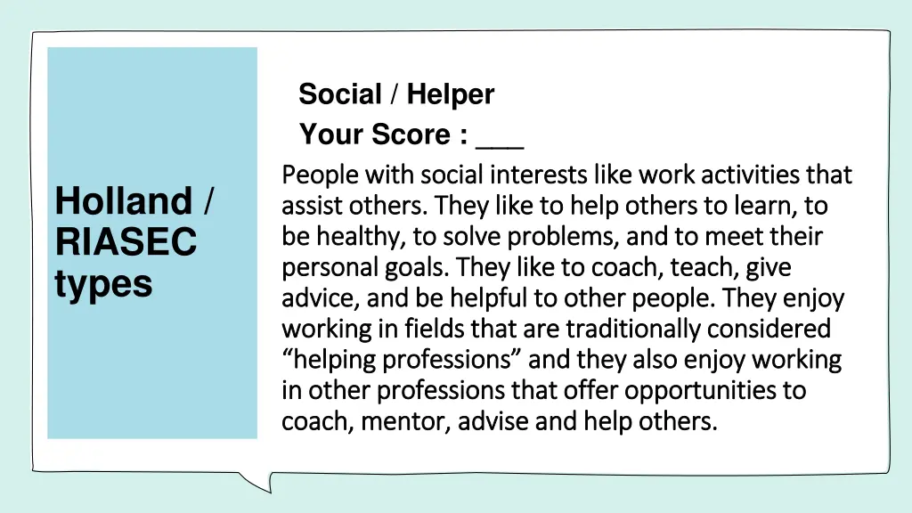 social helper your score people with social