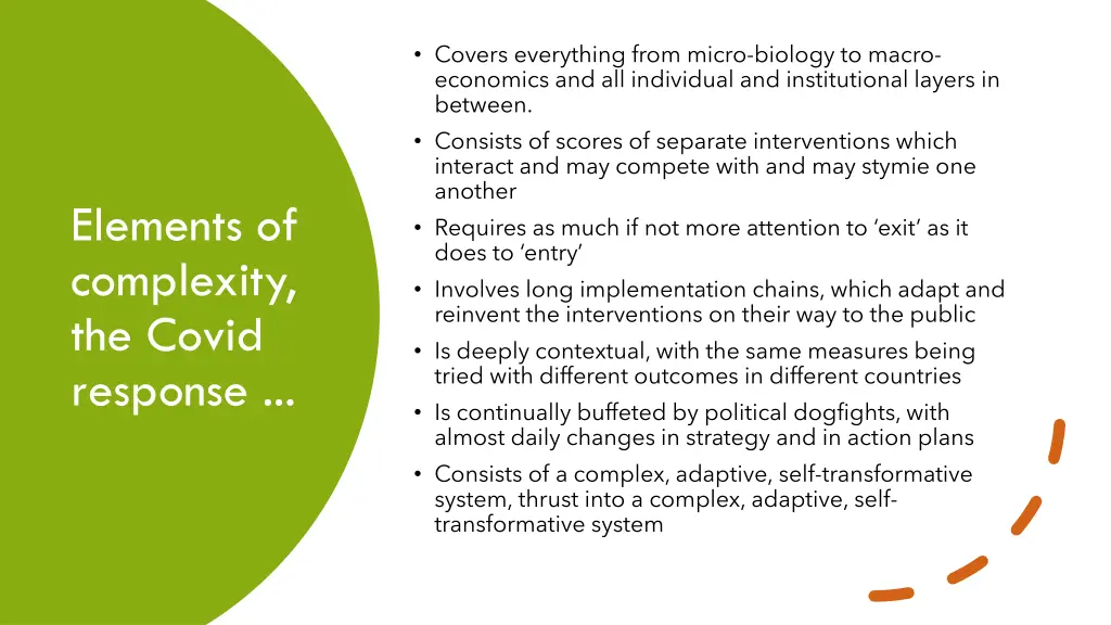 covers everything from micro biology to macro