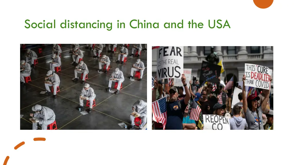 social distancing in china and the usa