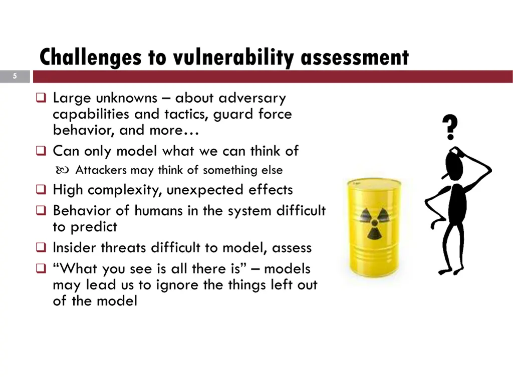 challenges to vulnerability assessment