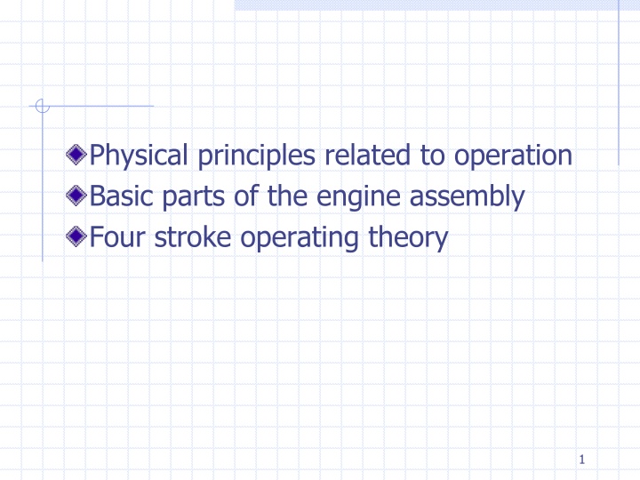 physical principles related to operation basic