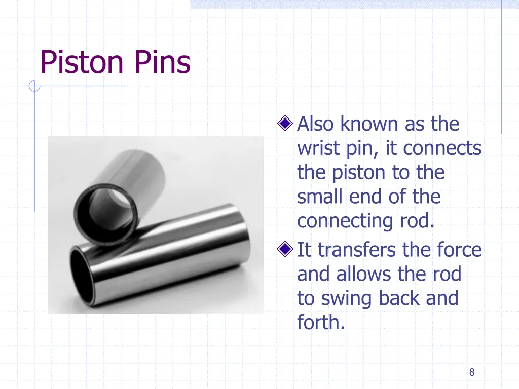 piston pins