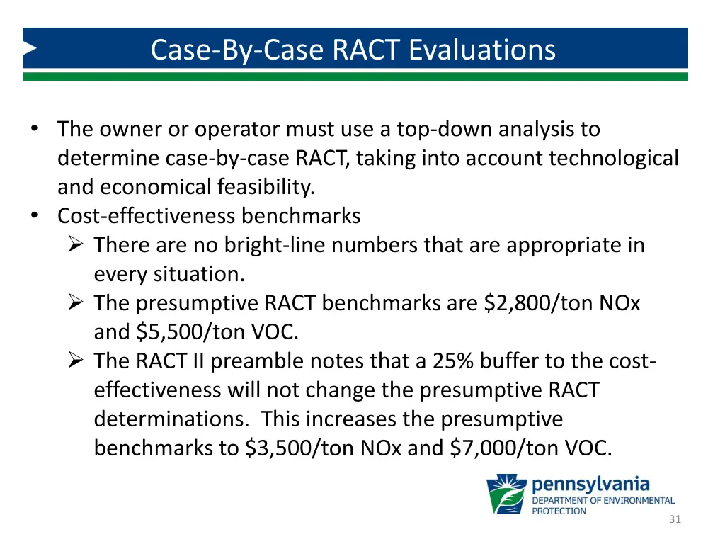 case by case ract evaluations 4