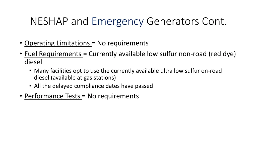 neshap and emergency generators cont 1