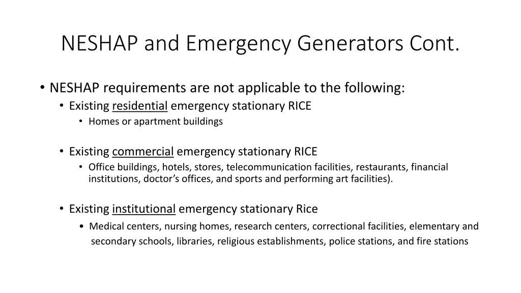 neshap and emergency generators cont 5