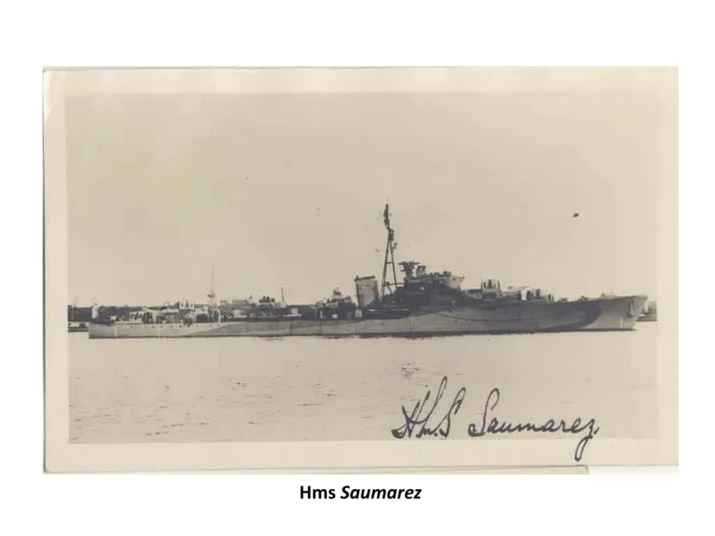 hms saumarez 2