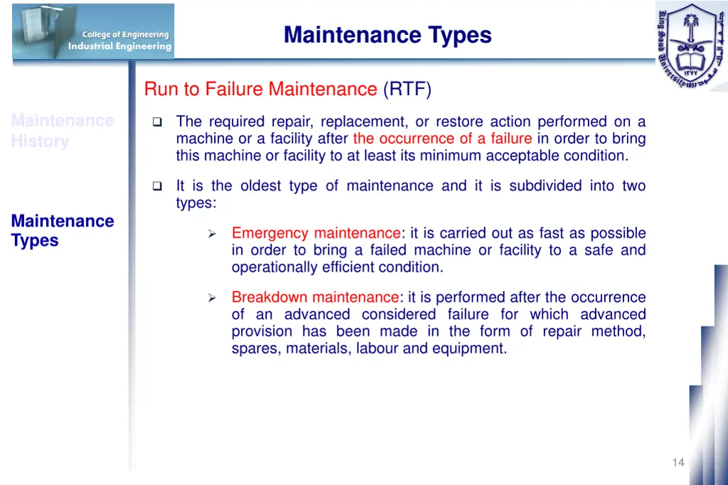 maintenance types 1