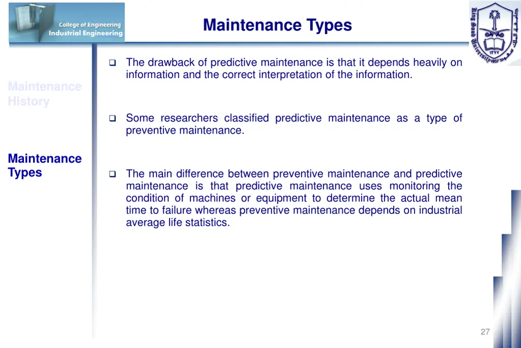 maintenance types 14