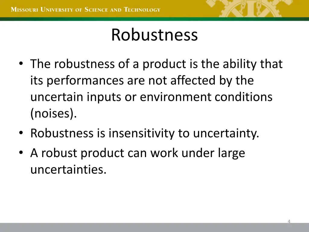 robustness