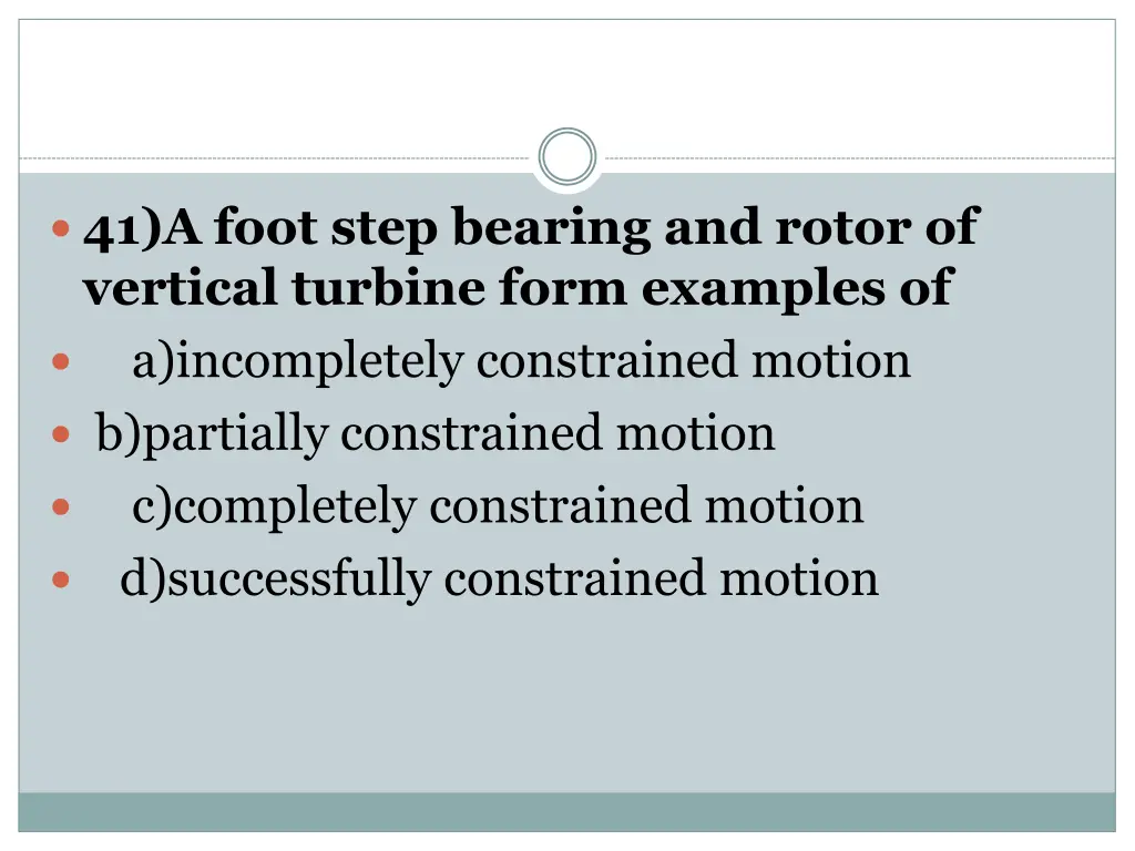 41 a foot step bearing and rotor of vertical