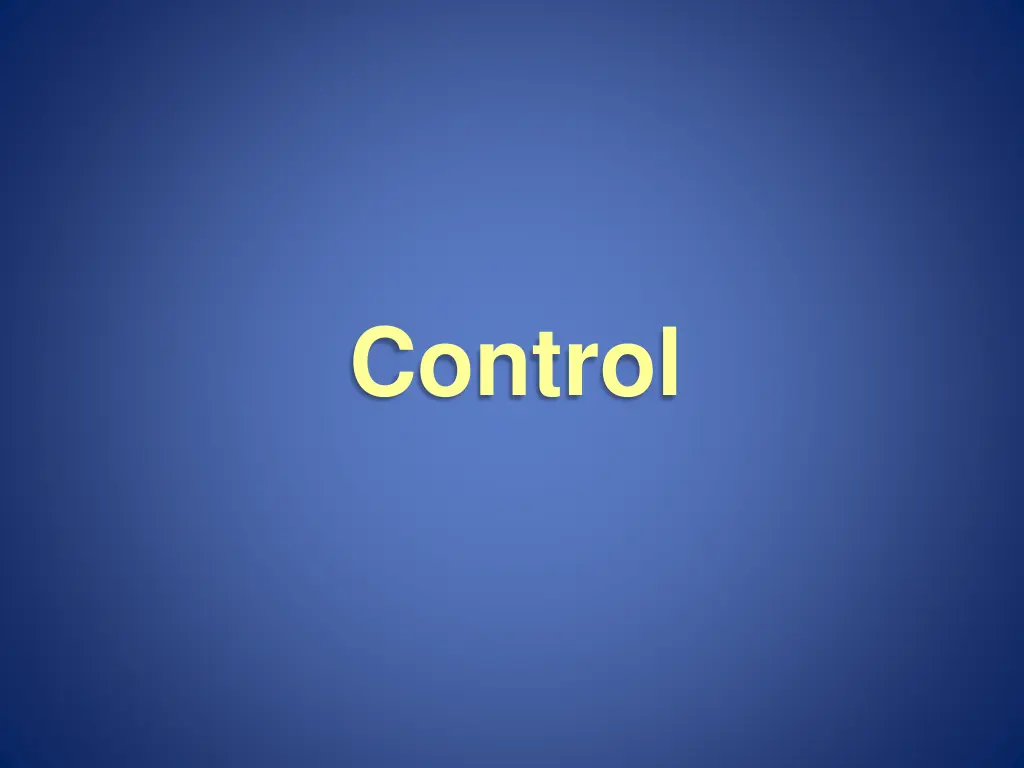 control