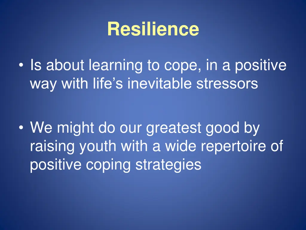 resilience 1