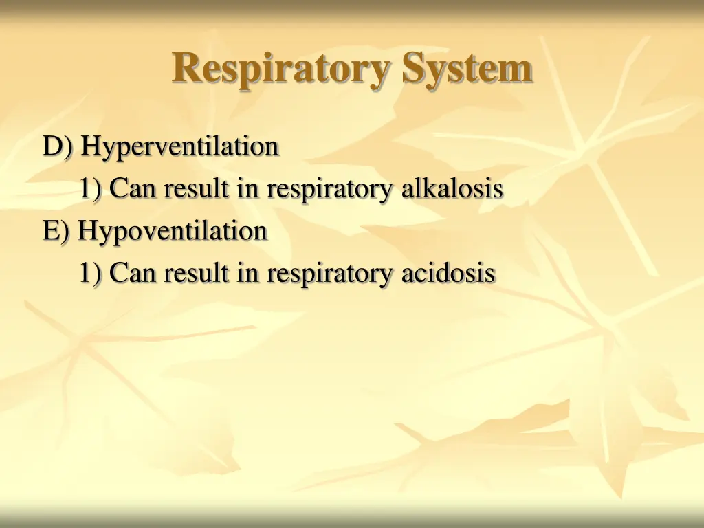 respiratory system 30