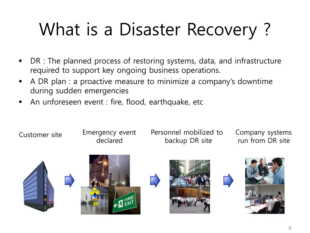 what is a disaster recovery