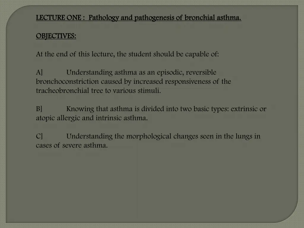 lecture one pathology and pathogenesis