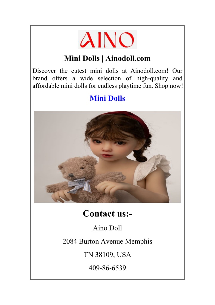 mini dolls ainodoll com