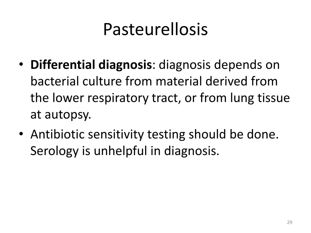 pasteurellosis 7