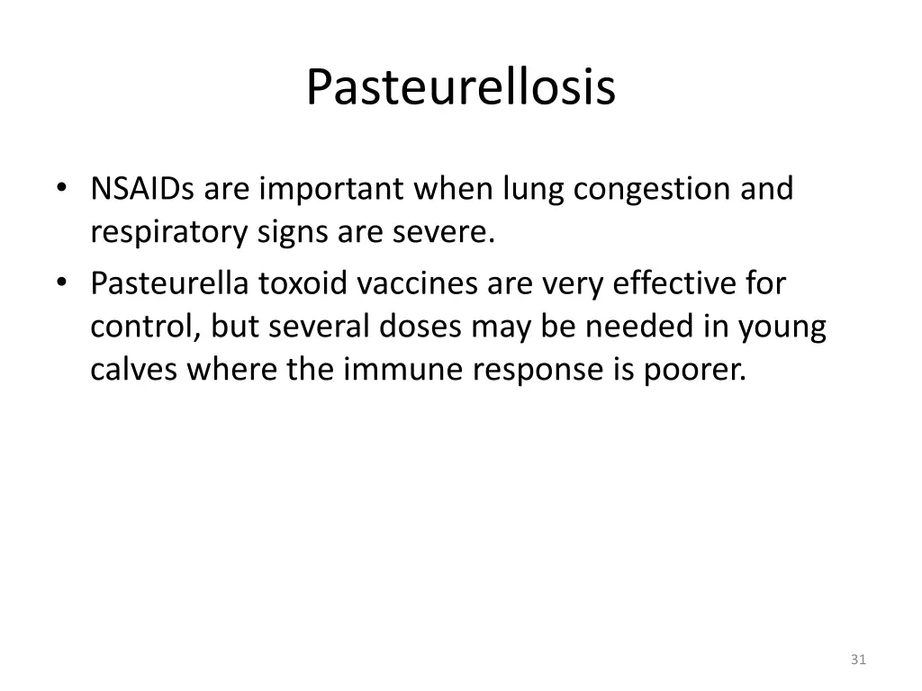 pasteurellosis 9