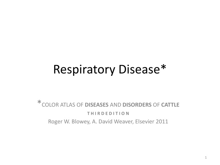 respiratory disease