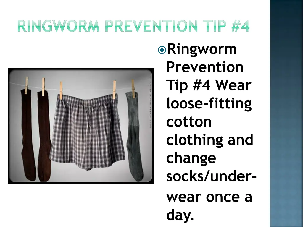 ringworm prevention tip 4