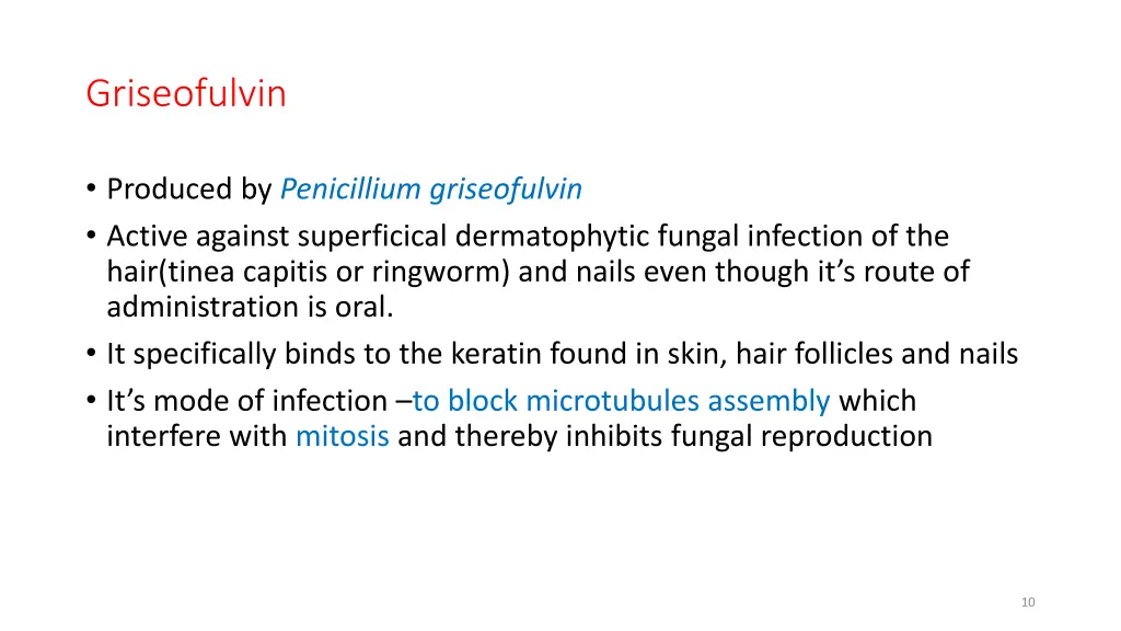 griseofulvin