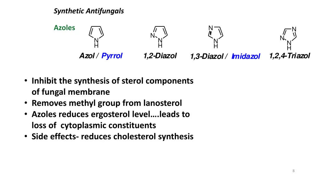 synthetic antifungals