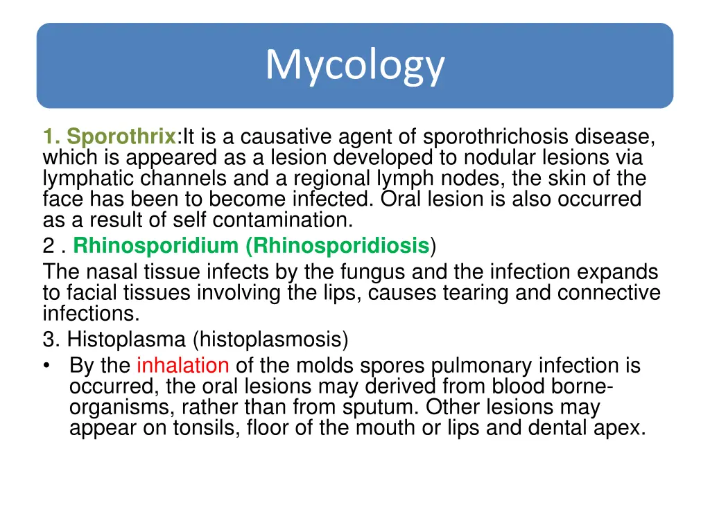 mycology 2