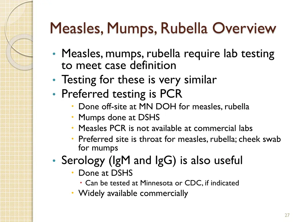 measles mumps rubella overview