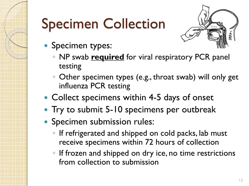 specimen collection