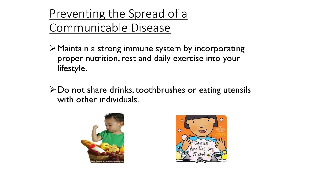 preventing the spread of a communicable disease 2