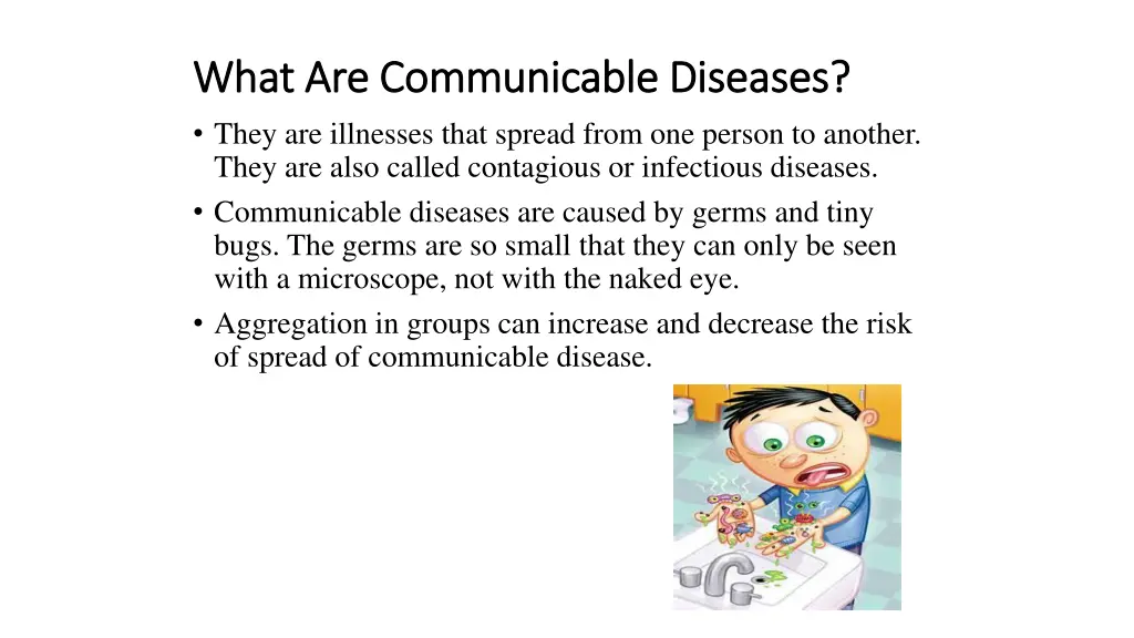 what are communicable diseases what