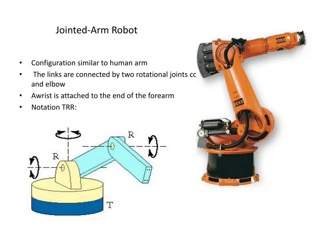 jointed arm robot