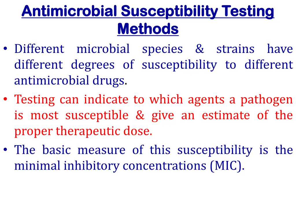 antimicrobial susceptibility testing 1