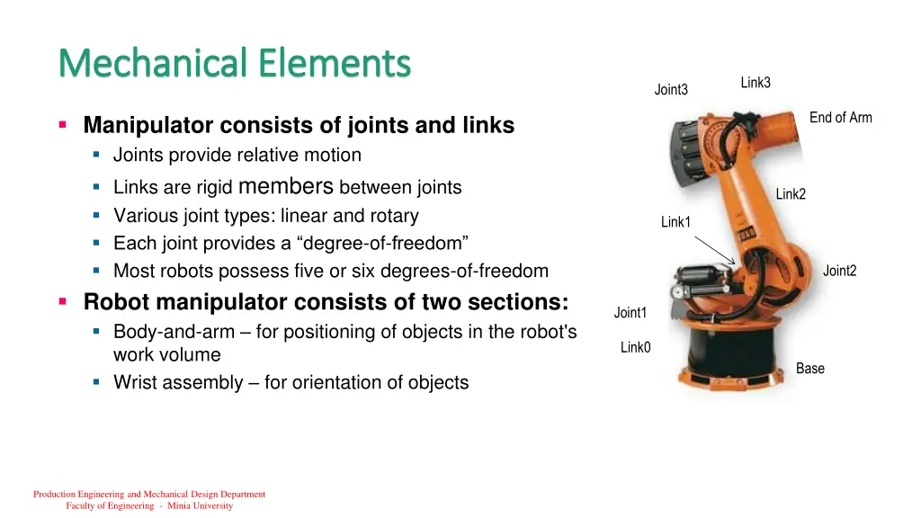 mechanical elements mechanical elements