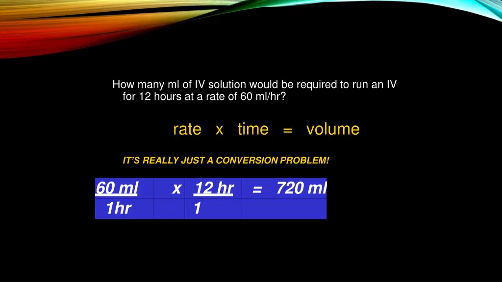 solving for volume 2