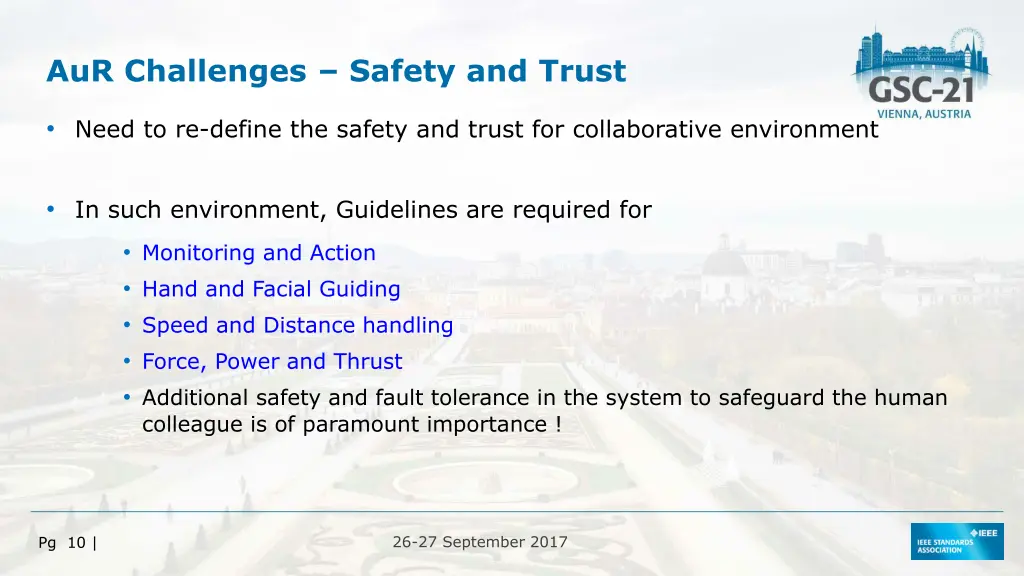 aur challenges safety and trust