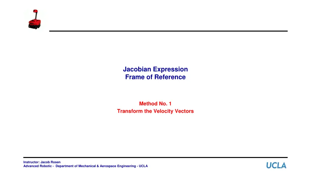 jacobian expression frame of reference 2